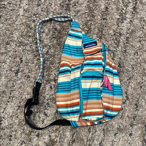 Kavu Handbags - KAVU Striped Sling Bag